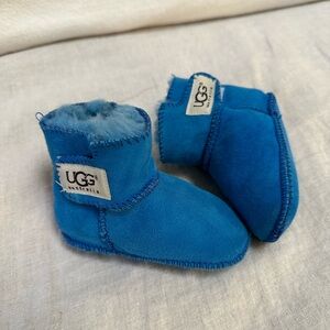 UGG Vibrant Blue Infant Booties